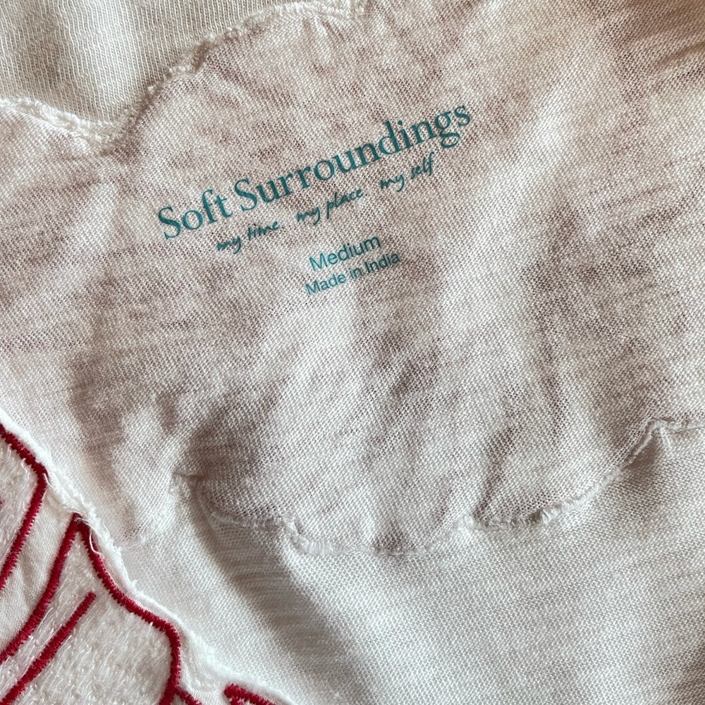 Soft Surroundings Archipelago Tee Top NWT - Picture 5 of 9